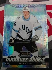 Aku Raty 2024-25 O-Pee-Chee OPC Platinum Artic Freeze Parallel RC /99