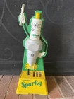 Bosch Spark Plug Sign VTG Original Gas Oil Garage Advertising Sparky Display