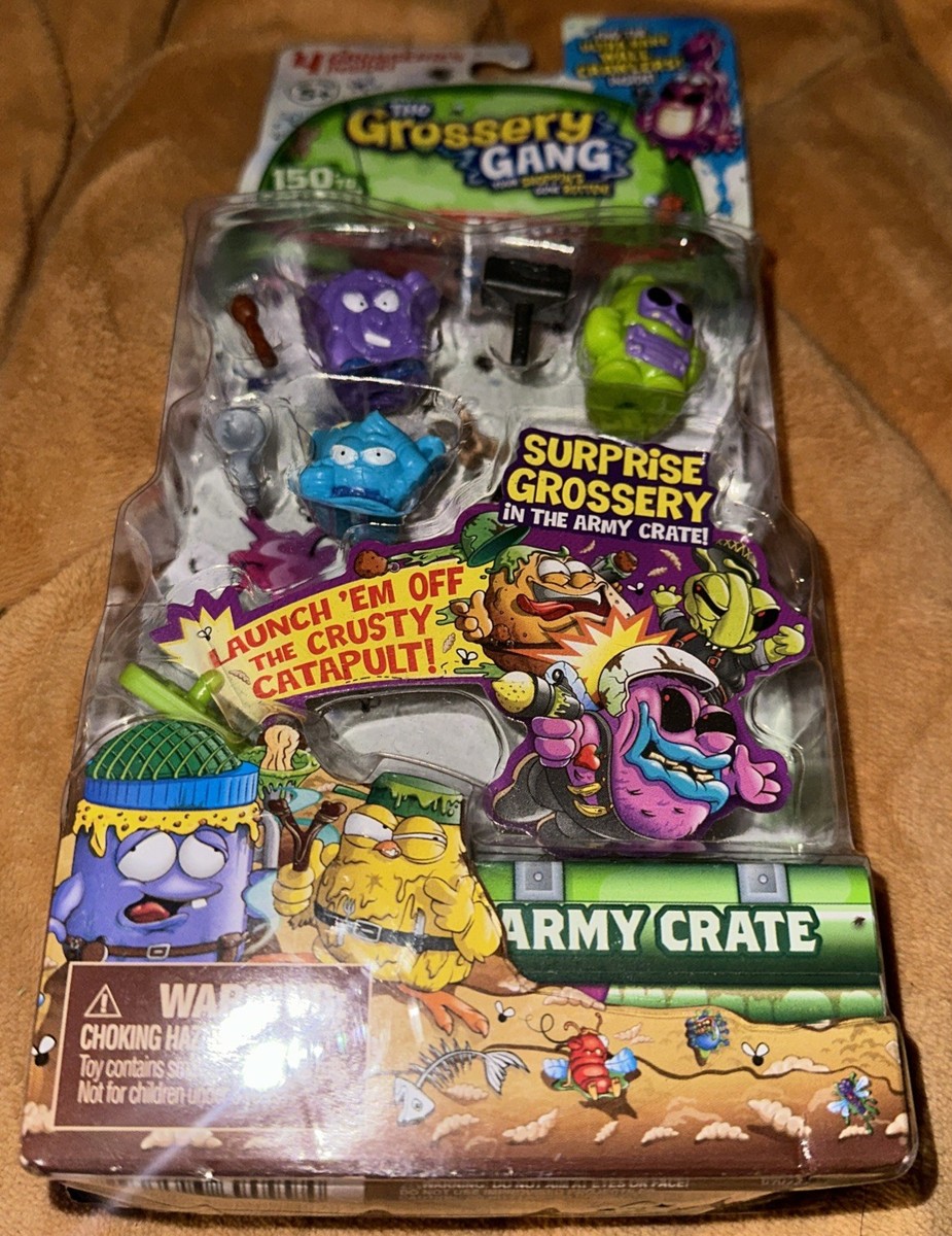 The Grossery Gang Bug Strike Series 4 Army Crate Moose Enterprise