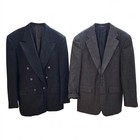 LOT OF 16 VINTAGE BLAZERS SUIT JACKET TWEED WOOL ACADEMIC SPORT COAT - SIZE 40R — photo 7