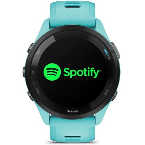 Garmin Forerunner 265 GPS Smartwatch Aqua/Black +Charging Dock +Protector Bundle - Picture 8 of 12