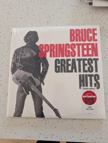 BRUCE SPRINGSTEEN GREATEST HITS  2LP RUBY RED VINYL TARGET EXCLUSIVE FREE SHIP