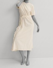 Ulla Johnson Women's Ivory Lilia Dress Size S