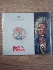 Iron Maiden Royal Mint Colour £5 Coin Limited Edition Sealed
