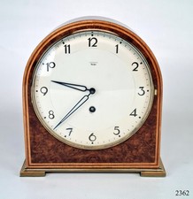 Antike Tischuhr Junghans „Meister" Art Déco 1.Hälfte 20. Jh. DEFEKT