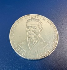 Germany Silver Coin 1968 5 Deutsche Mark Raiffeisen Collector Commemorative 2226