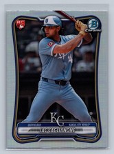 2026 Bowman #75 Jac Caglianone Rookie Red RC Logo