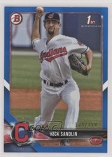 2018 Bowman Draft Blue 134/150 Nick Sandlin #BD-34 08jk