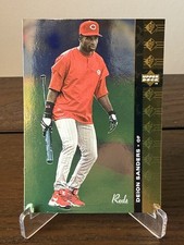 1994 Upper Deck SP Deion Sanders #162 Cincinnati Reds Vintage 90s MLB Prime Time