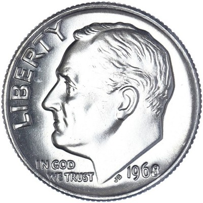 ヒンカ　dime 1968 (P) Roosevelt Dime Choice BU US Coin | eBay