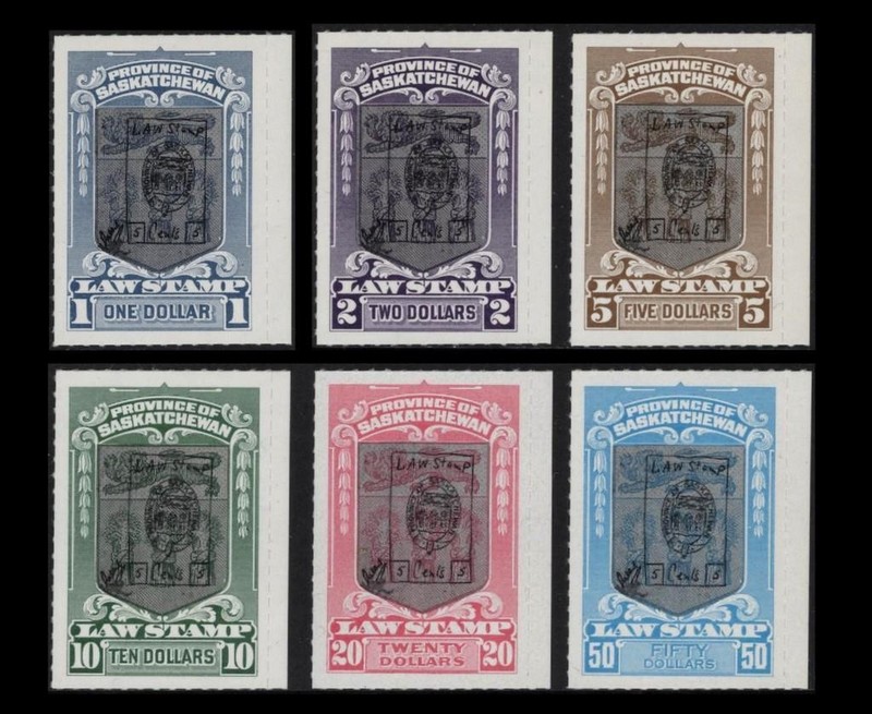 SL72//SL78 Saskatchewan Law BILESKI OVPT CALDER'S SKETCH Set MNH SEE PHOTO Q-601