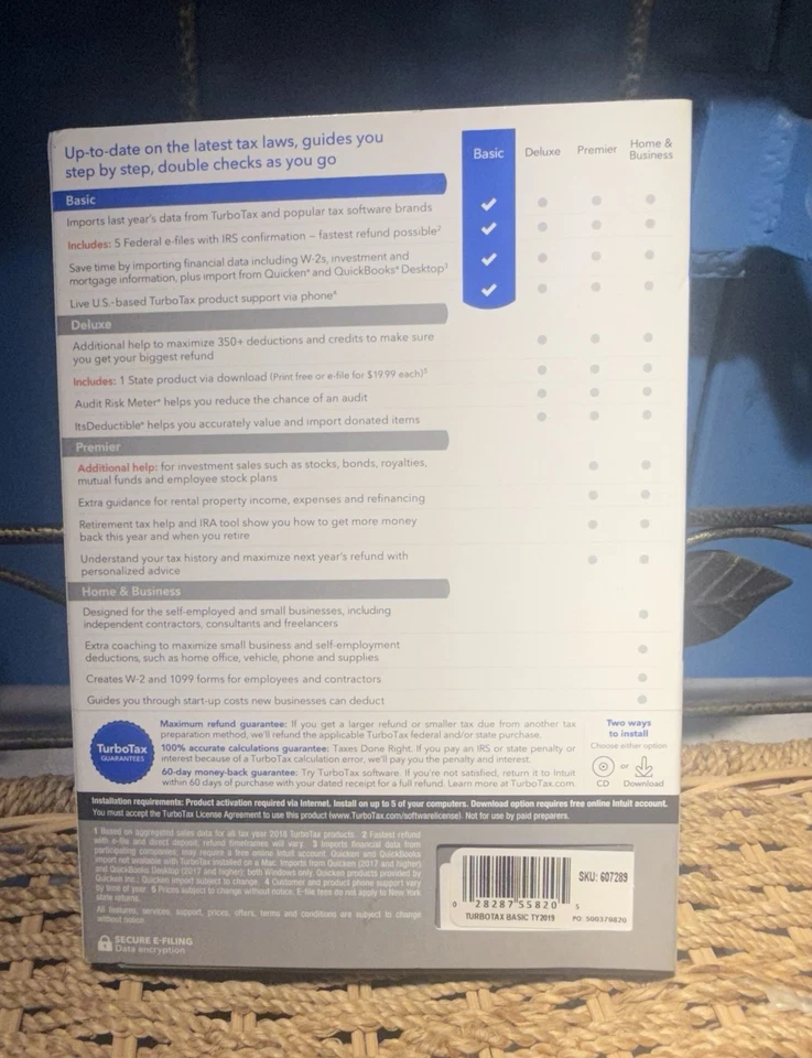 TurboTax 2019 Basic step by step - Image 2 of 4