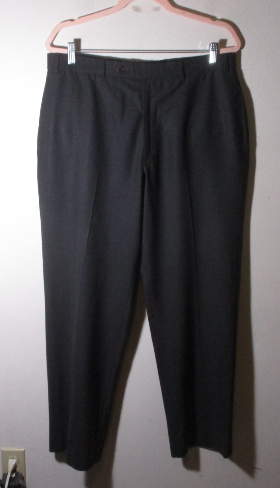 BROOKS BROTHERS Dark Gray Wool Dress Pants Men's Size 36X31
