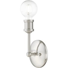 Livex Lighting 14429-91 Lansdale Bathroom Vanity Light Brushed Nickel