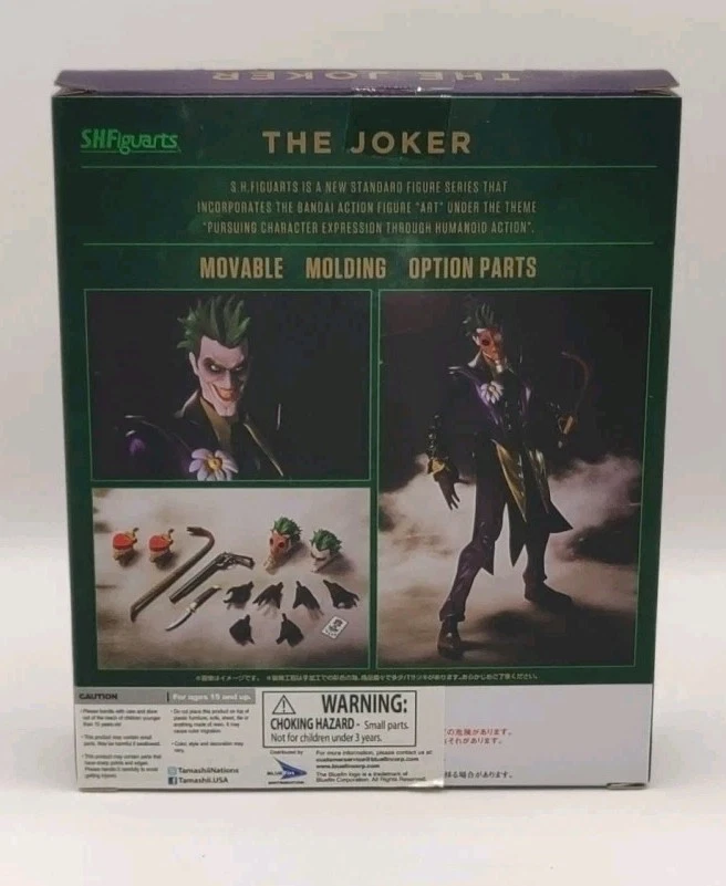The Joker Figure Injustice Gods Among Us 2014 S.H.Figuarts Bandai Sealed - Image 4 of 4