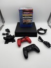 PS4 Pro 1TB con 2 controller, stazione di ricarica + 16 giochi (testato/funzionante)
