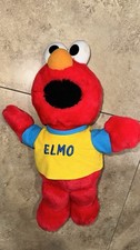 1997 Toss And Tickle Me Elmo Sesame Street Plush Toy TYCO - Tested Working