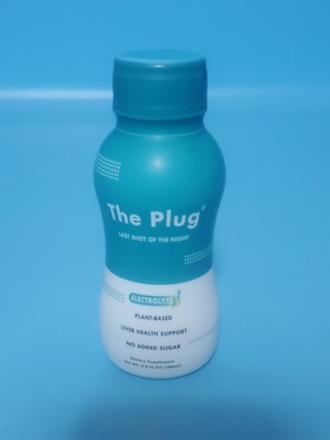 The Plug Hydration Detox Electrolyte All Natural Anti Hangover Drink 3.4fl Oz