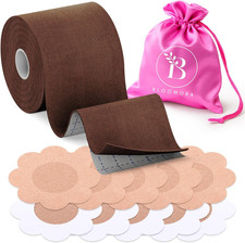 Boob Tape, Silicone Nipple Covers, Invisible, Strapless Dress Accessories