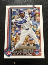 KEVIN ALCANTARA RC 2025 Topps Series 2 #578 Chicago Cubs 