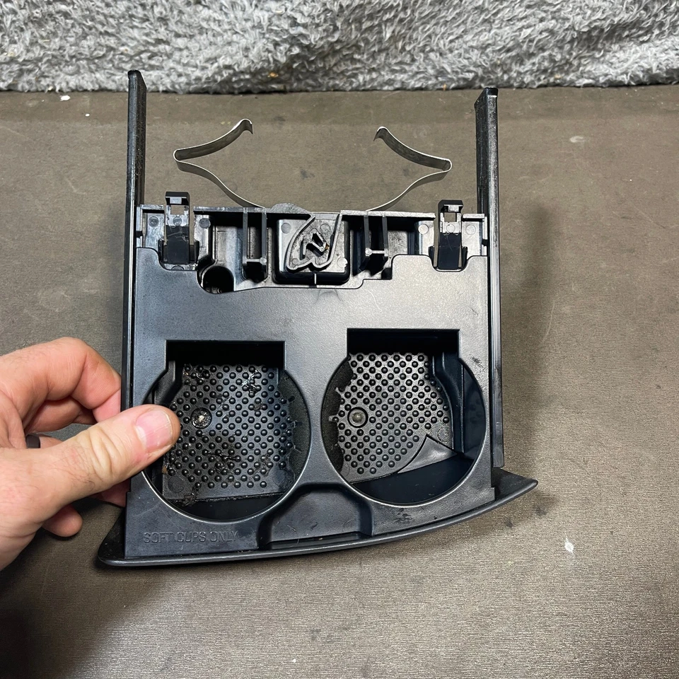 97-03 Ford F150/97-02 Expedition porta-copo cinzeiro bandeja de cinzas painel frontal cinza - Imagem 2 de 4