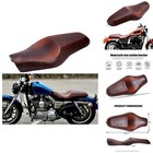 Rich Choices Black Motorcycle Driver Passenger Two Up Seat Harley Sportster 883