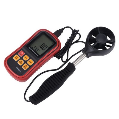 GM8909 Anemometer Multifunctional Digital Display DataHolding Handheld Wind SET