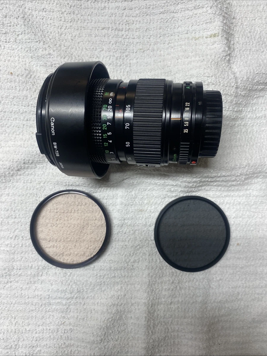 25+ Canon FD 35-105mm Focal Camera Lenses for sale | Updated Oct 2026