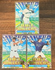 2026 Topps 8-Bit Ballers Lot Kyle Teel RC Carson Williams RC Ken Griffey Jr