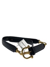 CELINE Women's Leather Belt in Black