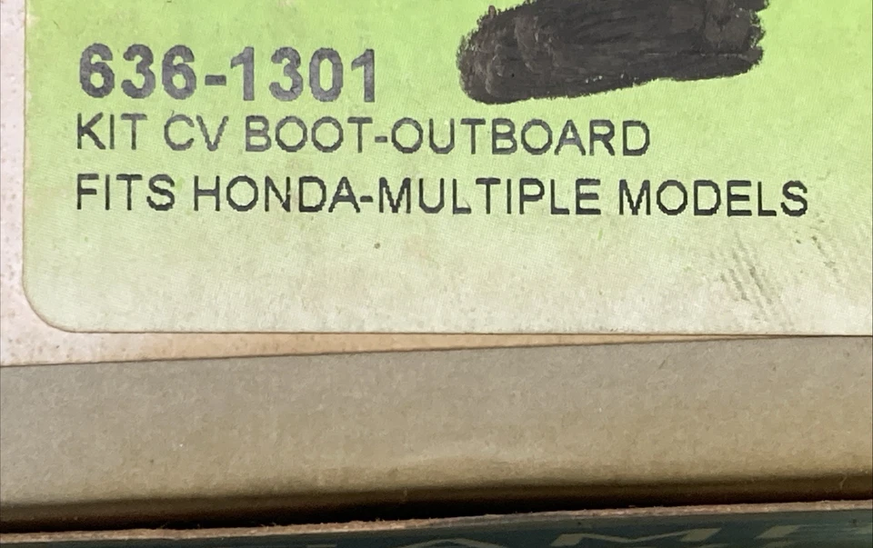 Novo Kit Gambit Power 636-1301 Genuíno, Bota CV - Motor de popa - Imagem 2 de 3