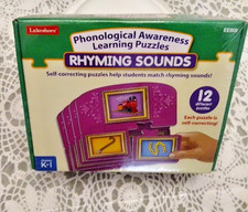 Lakeshore Learning Puzzles - Rhyming Sounds  EE909 Grades K-1, NEW SEALED