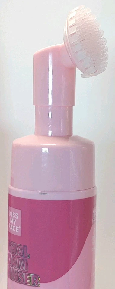 X2 KISS MY FACE LIMPIADOR ESPUMA FACIAL Cepillo Suave Ácido Hialurónico y Extracto de Rosa Foto 3 de 4