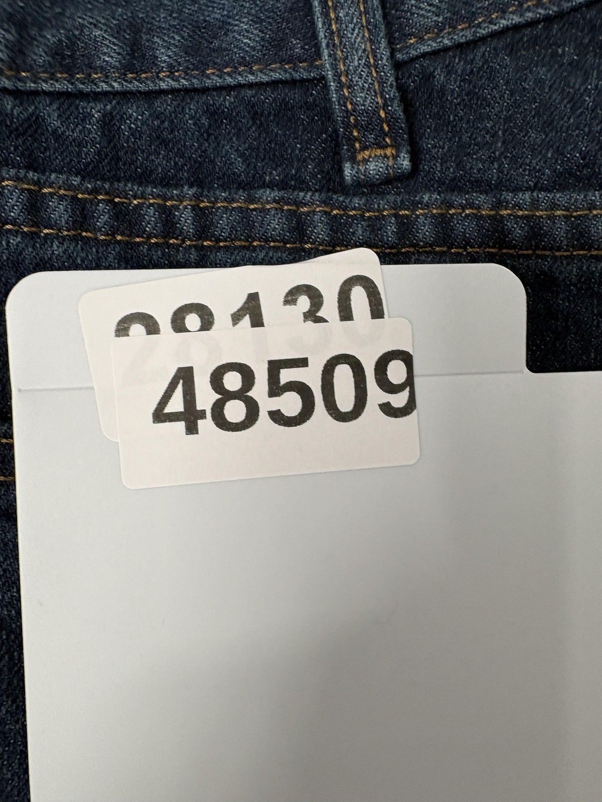 Lee Regular Fit Jeans Mens 38x30 Blue Dark Wash Straight Leg Denim Casual NWT thumbnail 13