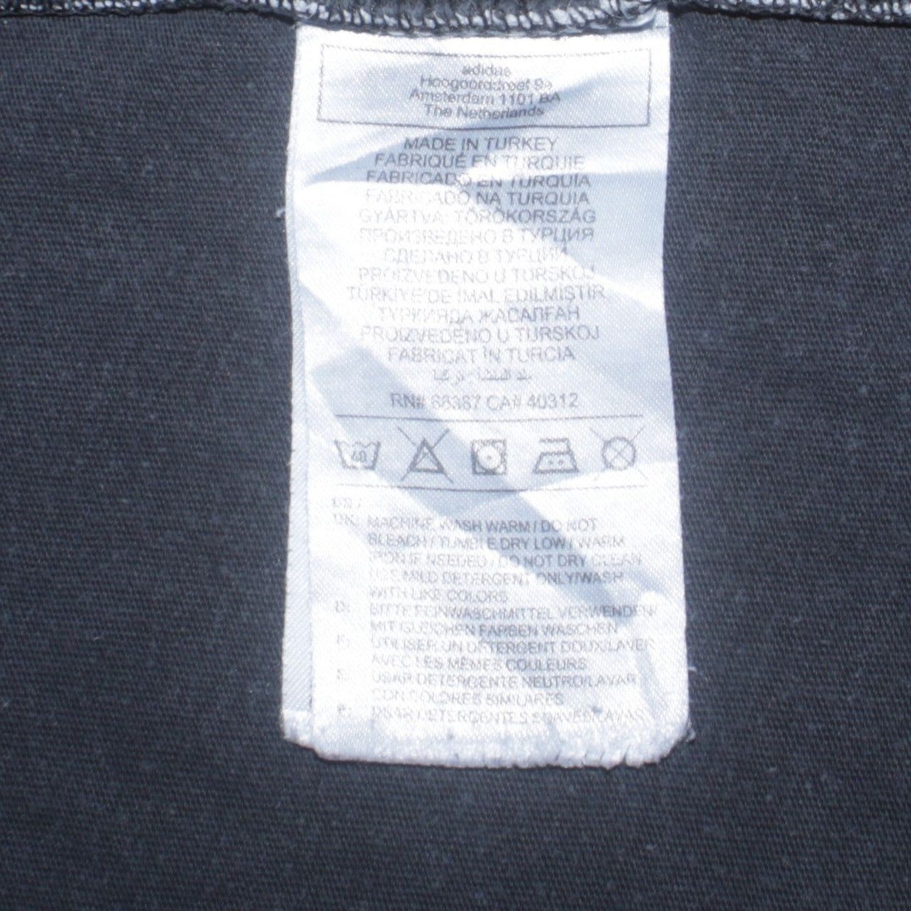 Adidas Black T-Shirt Mens Xl image 8