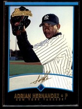 2001 Bowman Adrian Hernandez Rookie New York Yankees #196 | Cuba