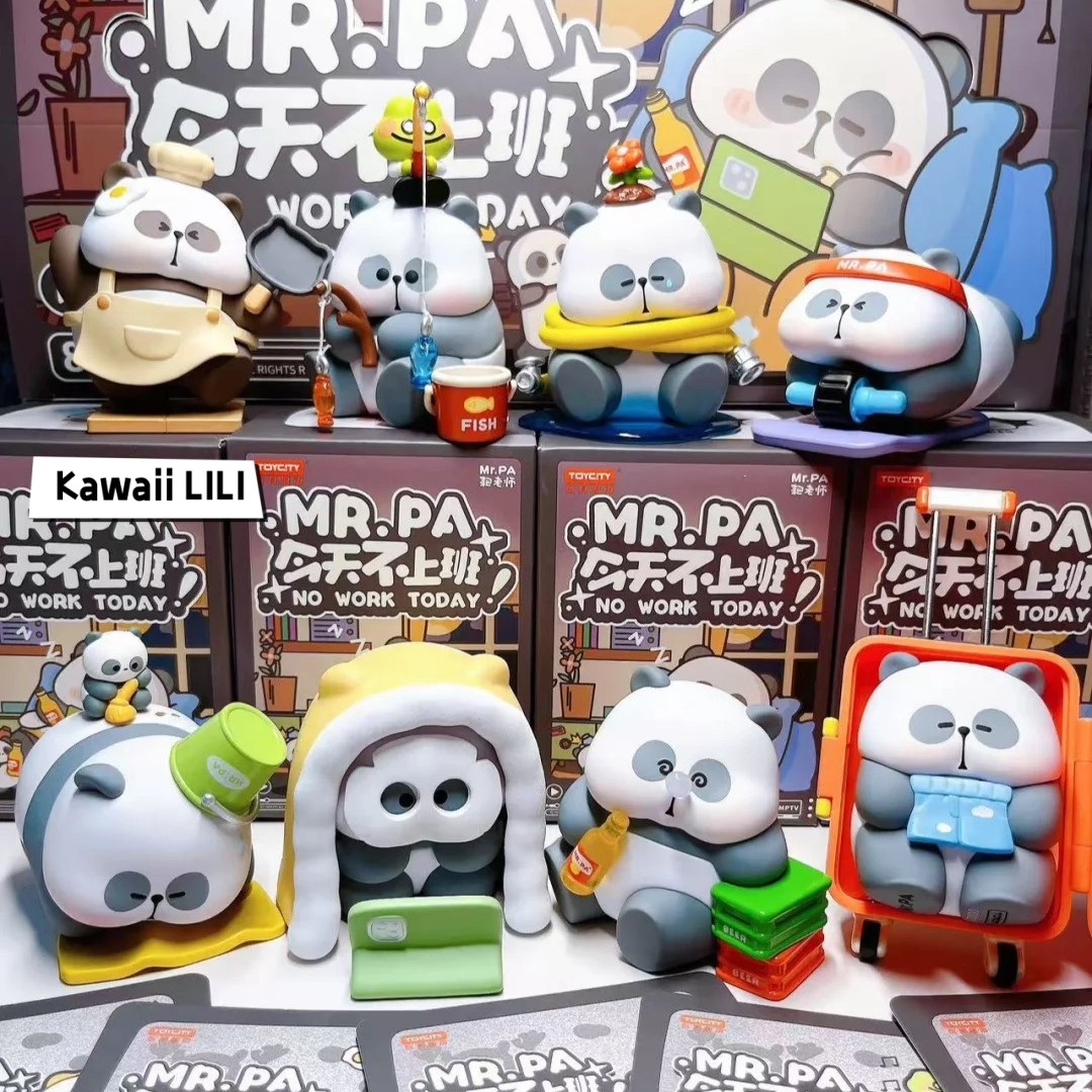 ToyCity MR.PA No Work Today Series Blind Box Confirmed Figure Art Toys Hot Gift