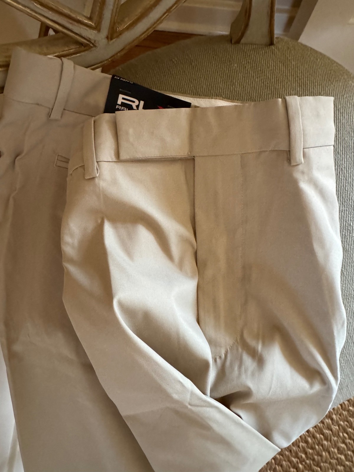 RLX Ralph Lauren Classic Men's Kapalua Pro Shop Maui Golf Shorts Khaki 34 ~NWT thumbnail 3