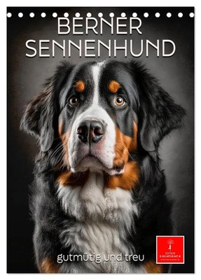 Berner Sennenhund - gutmütig und treu (Tischkalender 2027 DIN A5 hoch),...
