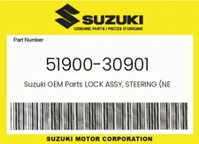 Suzuki Genuine Lock Assy, Steering (Neiman) - 51900-30901