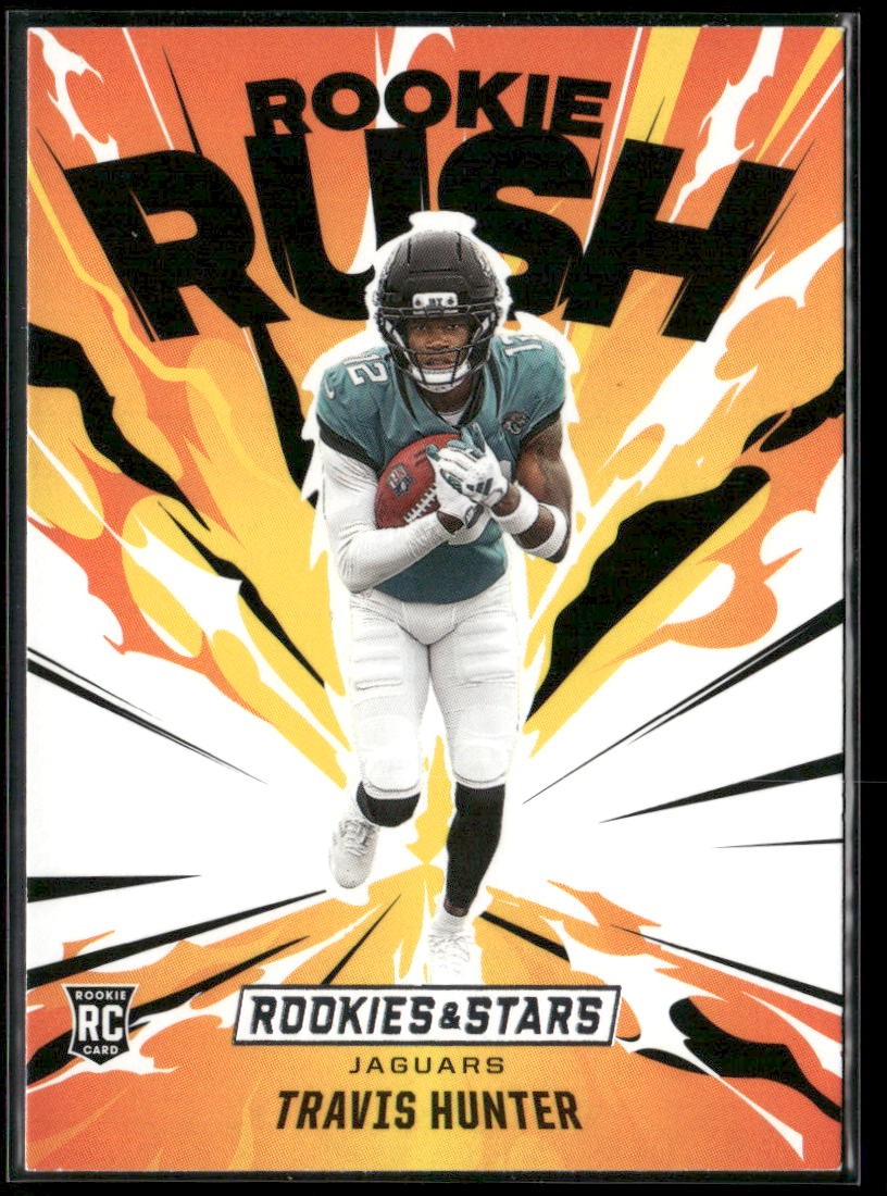 2025 Panini Rookies & Stars Travis Hunter Rookie Rush #10 (RC)