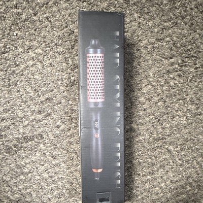 Hot Air Brush Electric Heated Hair Styling Tool Y2SM-8035 50W Black Pink