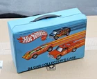 Mattel Hot Wheels Redline 24 Car Collector's Case Vintage 1975  w original trays