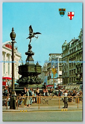 D307280 Statue of Eros Piccadilly Circus London The Continental Card The Photogr