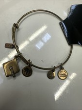 Alex and Ani Silver Graduation Cap Charm Bracelet 2016