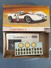 HAWK CHAPARRAL II RACE CAR MODEL/SLOT CAR BODY 1965 MODEL KIT 1:32 SCALE BOXED