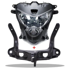 Front Headlight +Upper Stay Fairing Bracket For 2004-2005 Suzuki GSXR600 GSXR750