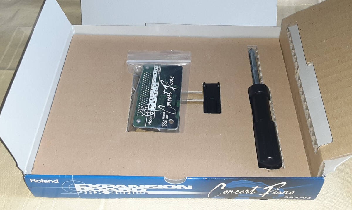 Roland エクスパンションボード SRX-02 Concert Piano Roland Expansion Board SRX-02 Concert Piano Card– Retro Gear