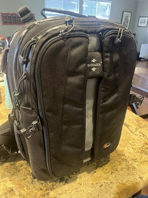 Lowepro Vertex 200 AW Backpack Black Camera Bag Padded Rain Cover