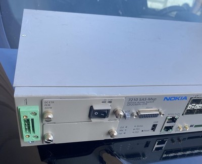 Nokia Alcatel-Lucent 7210 SAS-Mxp 22F2C45SFP+ ETR Service Access Switch
